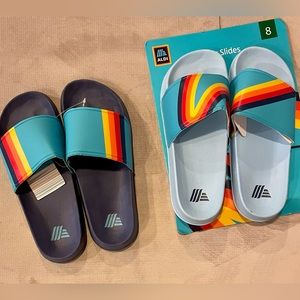 ALDI SLIDES NWT SZ 8 (2 pair)